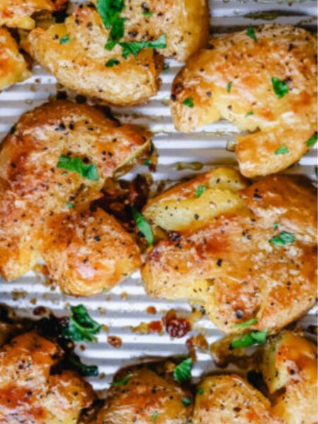 Crispy Smashed Potatoes Recipe