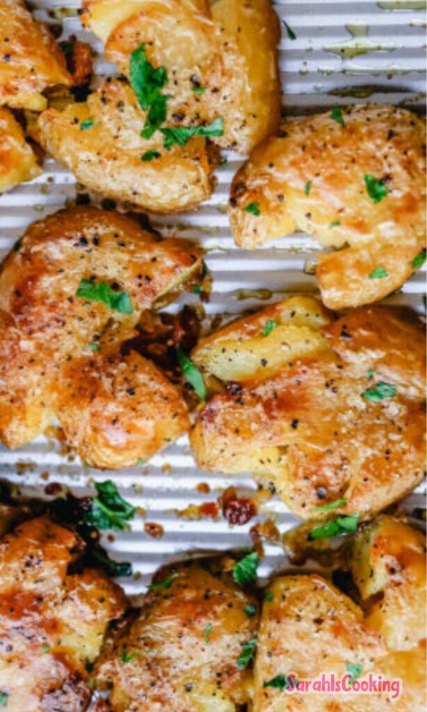 Crispy Smashed Potatoes Recipe