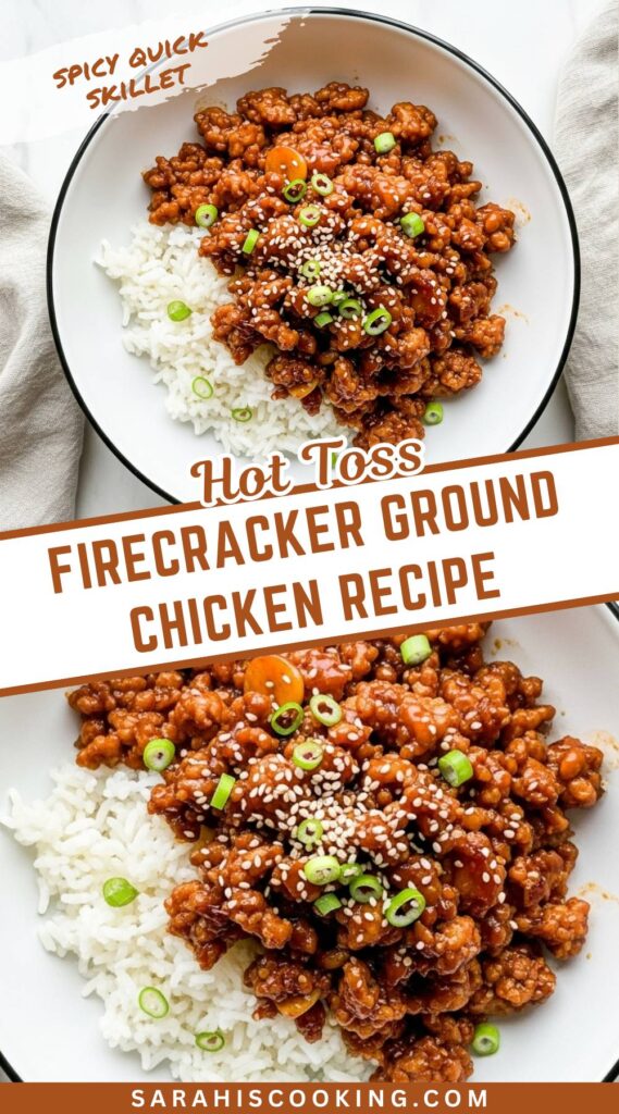 Firecracker Ground Chicken Recipe