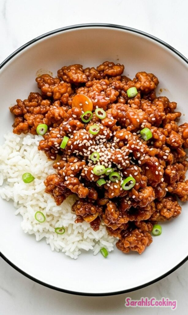 Firecracker Ground Chicken Recipe