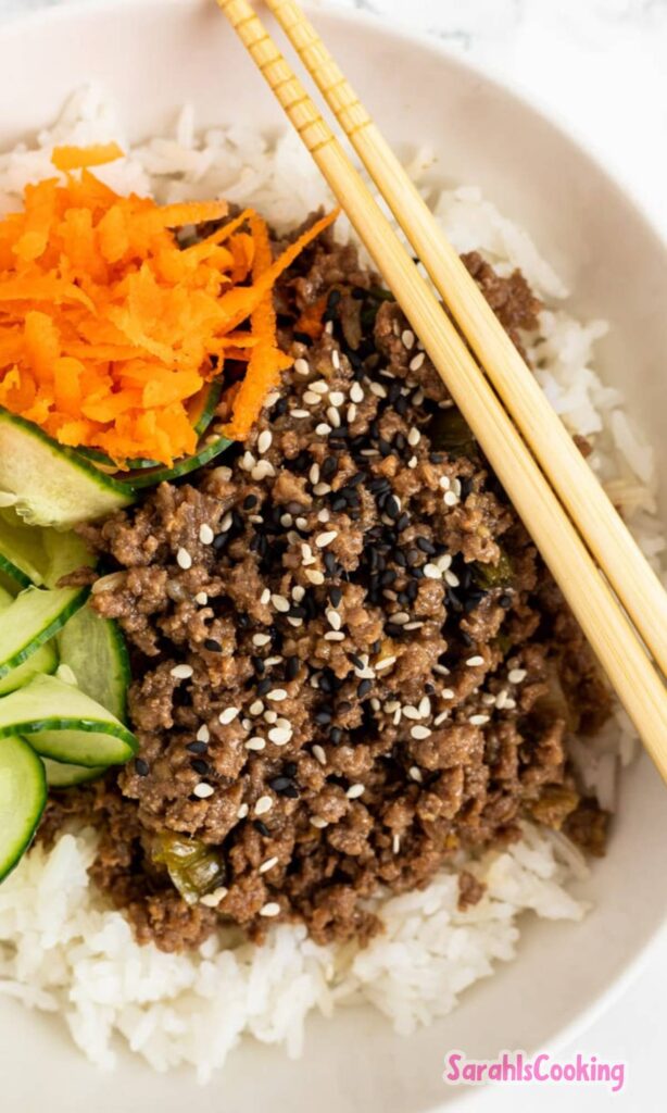 Korean Beef Bowl Recipe