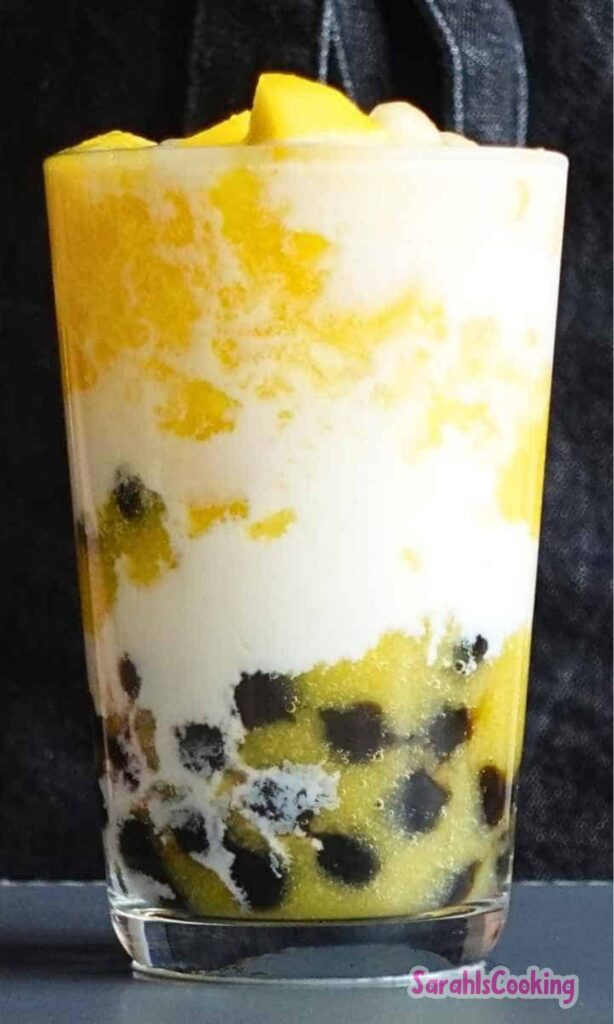 Mango Boba Bubble Tea Recipe