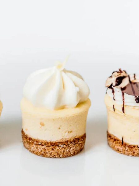 Mini Vanilla Cheesecakes Recipe