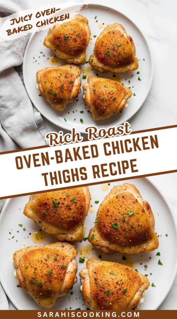 Oven-Baked Chicken Thighs Recipe