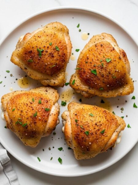 Oven-Baked Chicken Thighs Recipe