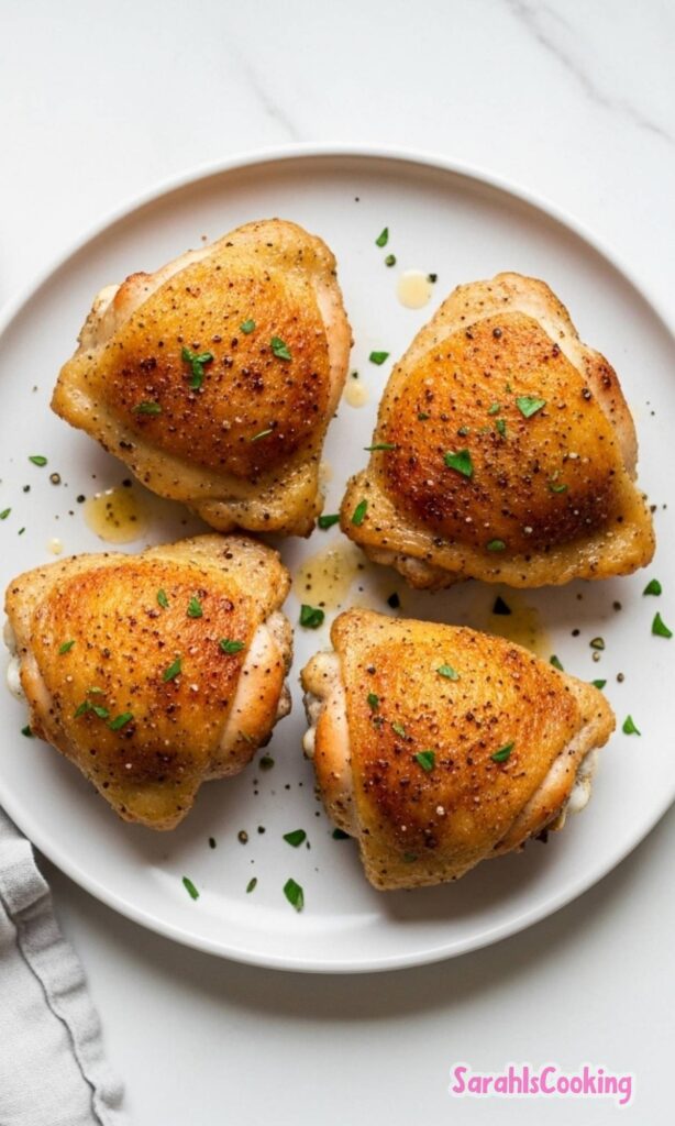 Oven-Baked Chicken Thighs Recipe