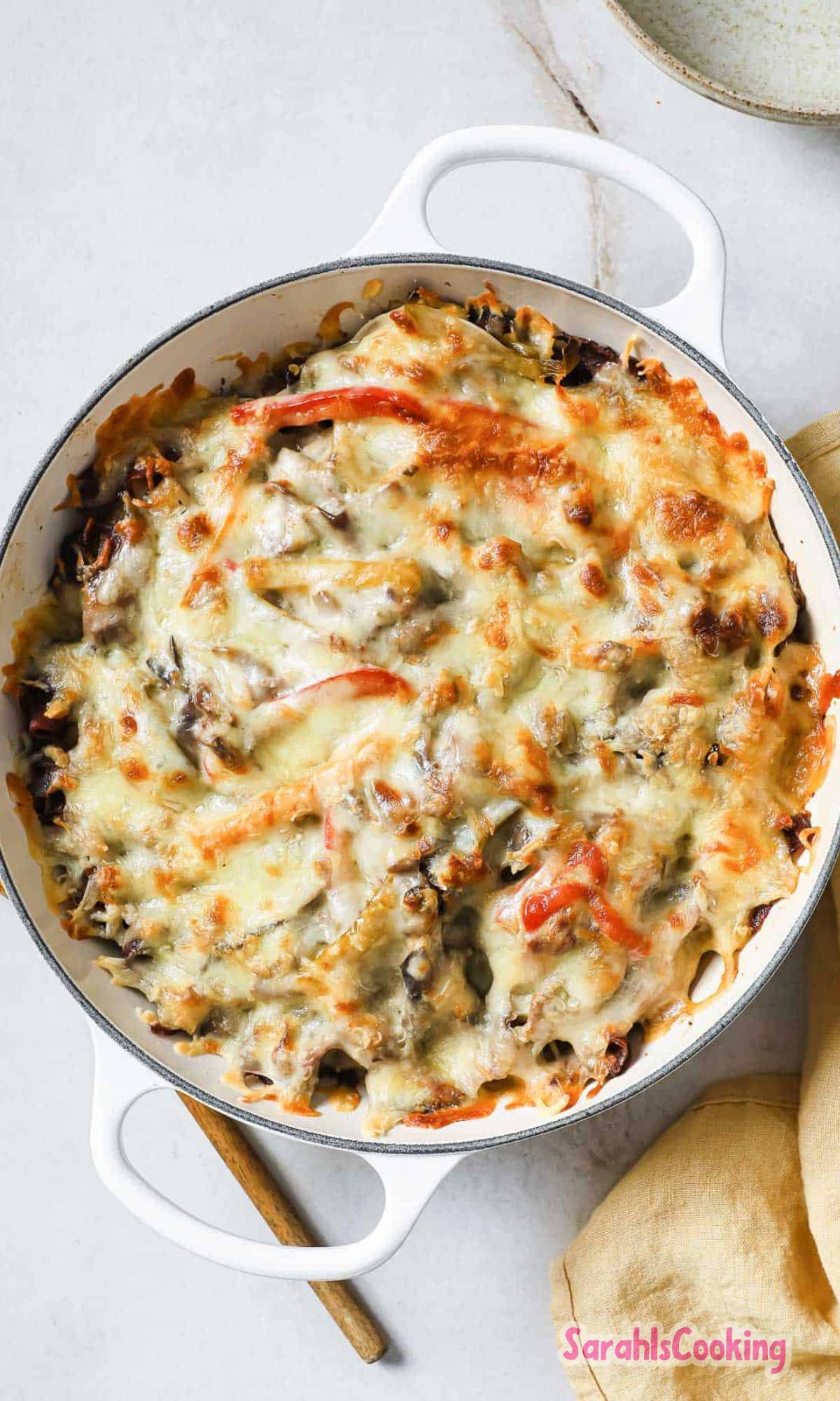 Philly Cheesesteak Casserole Recipe