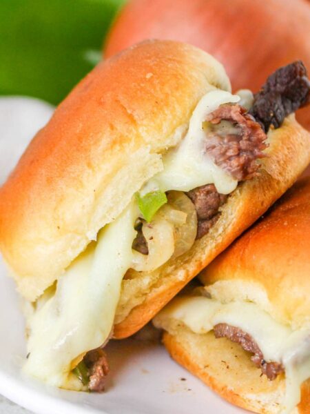Philly Cheesesteak Sliders Recipe