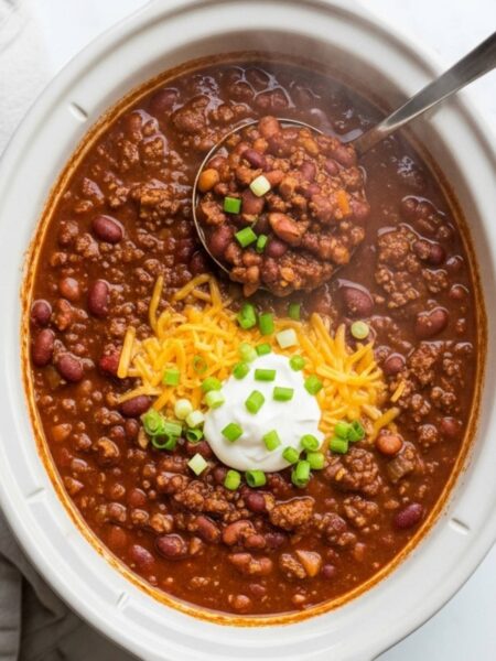 Slow Cooker Chili for Busy Days