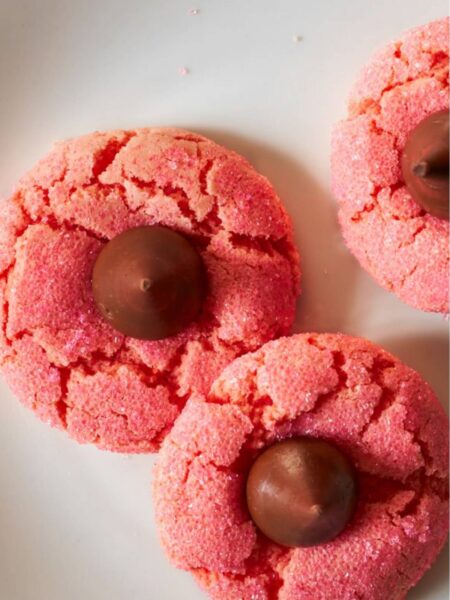 Strawberry Kiss Cookies Recipe