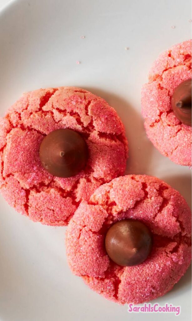 Strawberry Kiss Cookies Recipe