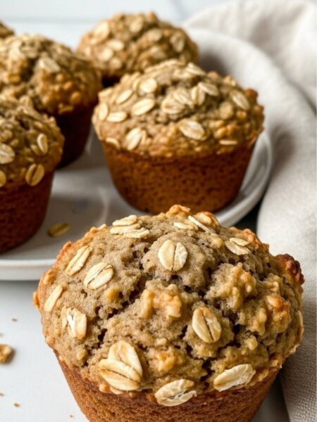 Banana Oatmeal Muffins Recipe
