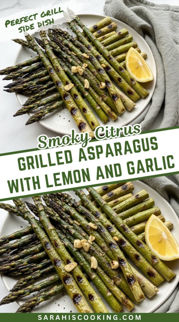 Grilled Asparagus with Lemon and Garlic Full of Fresh Flavor