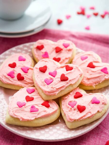 Heart Shaped Sugar Cookies Recipe