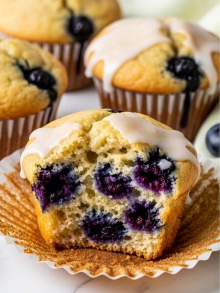 Lemon Blueberry Muffins Recipe