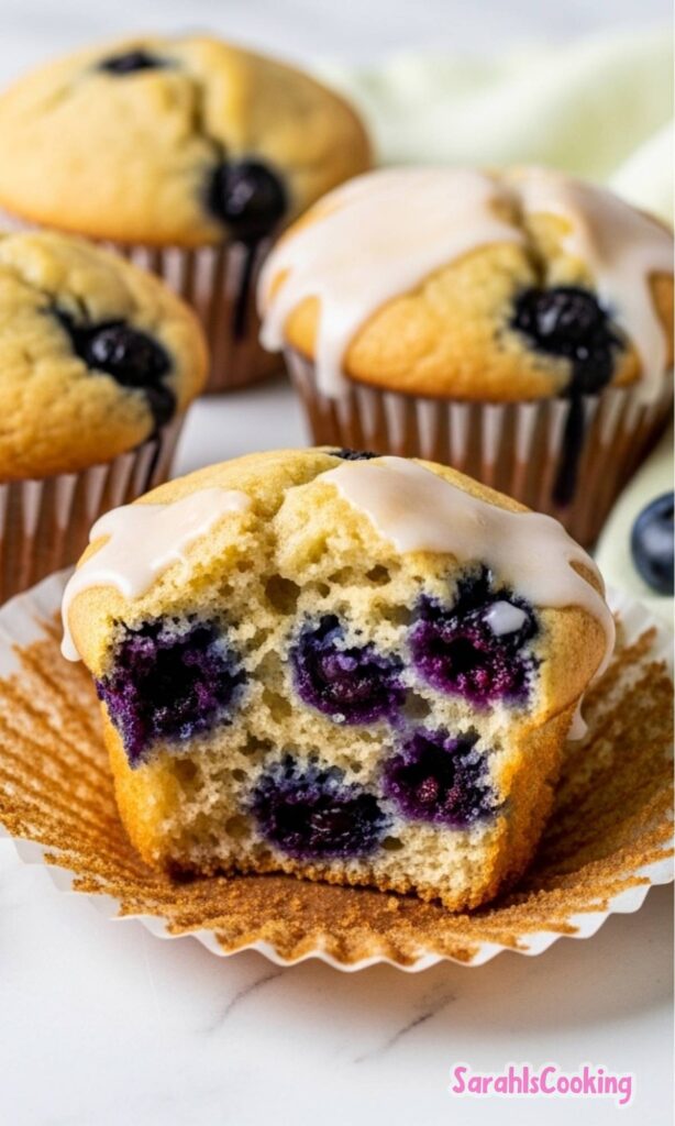 Lemon Blueberry Muffins Recipe