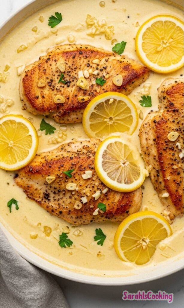 Lemon Garlic Chicken Recipe