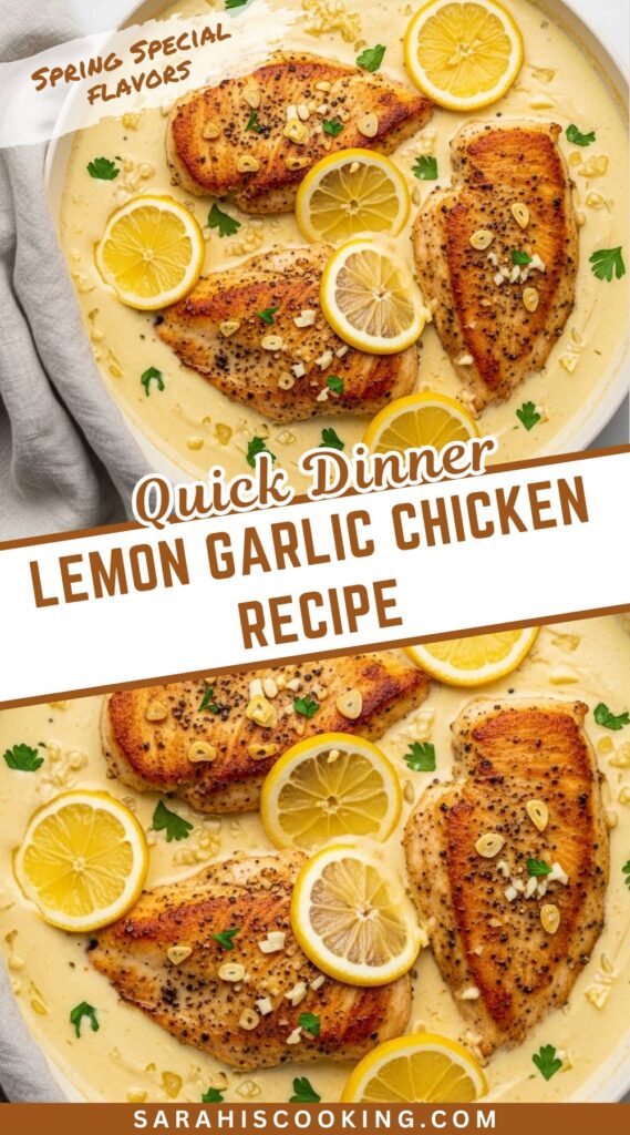 Lemon Garlic Chicken Recipe