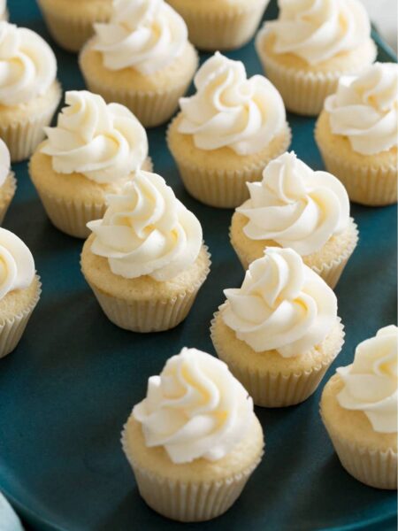 Mini Vanilla Cupcakes Recipe