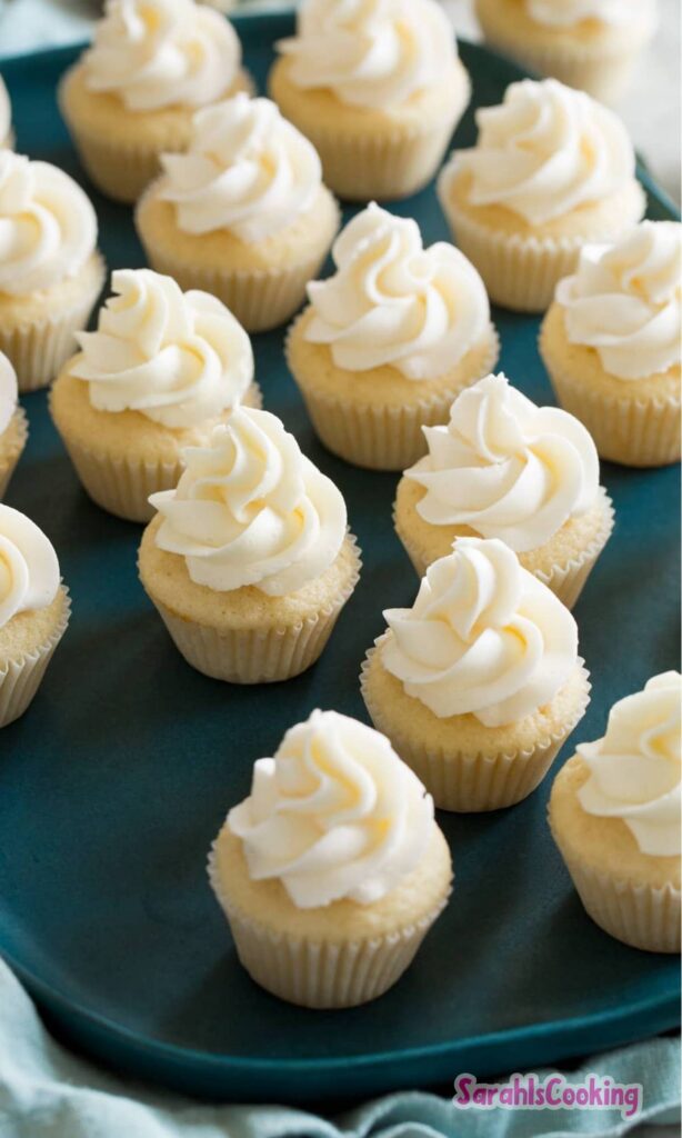 Mini Vanilla Cupcakes Recipe