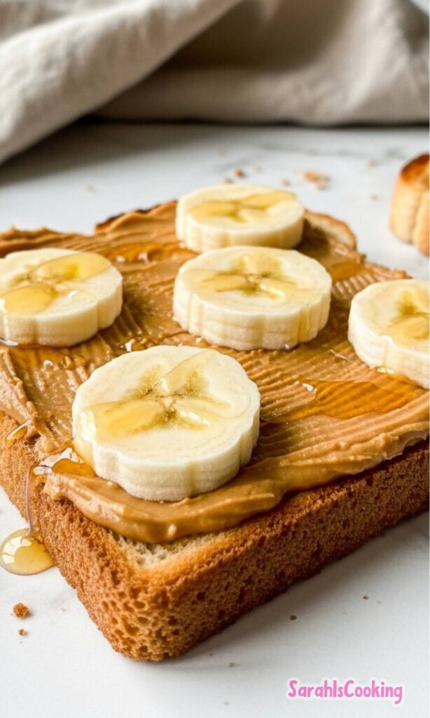 Peanut Butter Banana Toast Recipe
