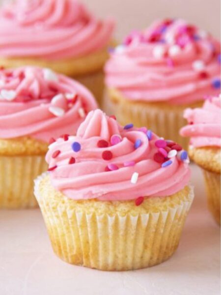 Pink Cupcakes Recipe