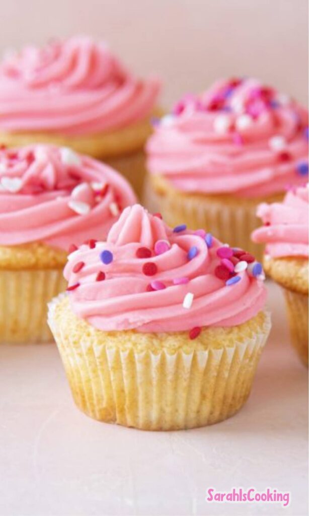 Pink Cupcakes Recipe