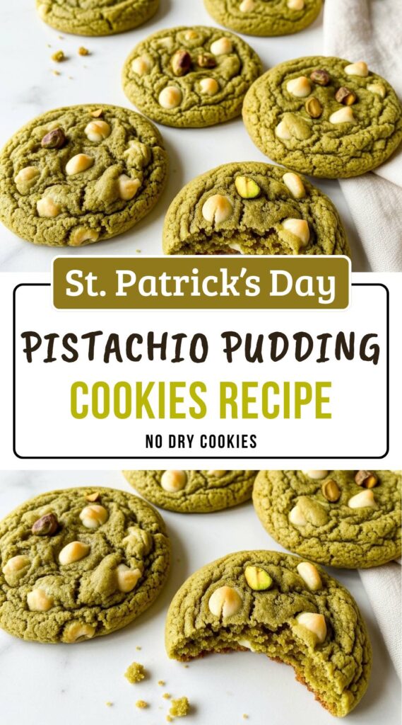 Pistachio Pudding Cookies Recipe