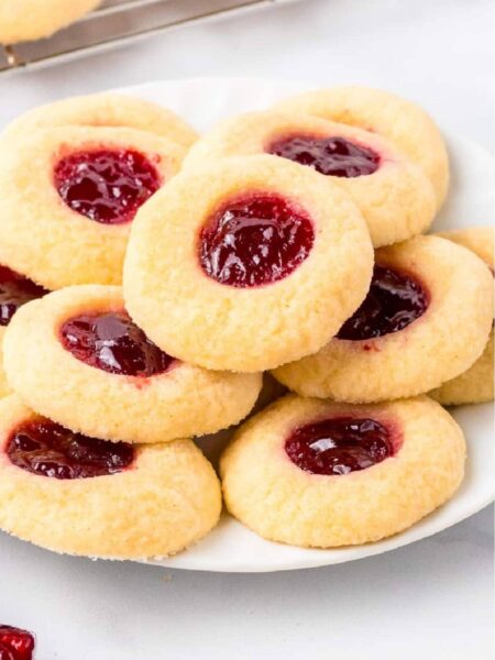 Raspberry Thumbprint Cookies Recipe