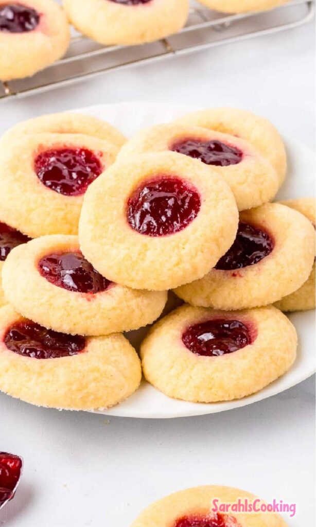 Raspberry Thumbprint Cookies Recipe