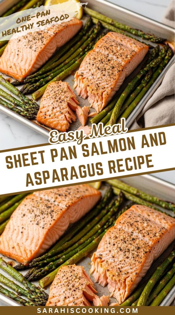 Sheet Pan Salmon and Asparagus for an Easy Healthy Dinner
