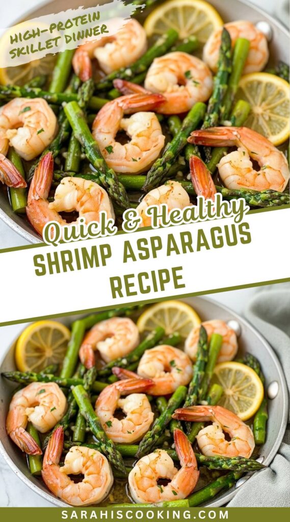 Shrimp Asparagus Recipe for a Quick Healthy Skillet Dinner