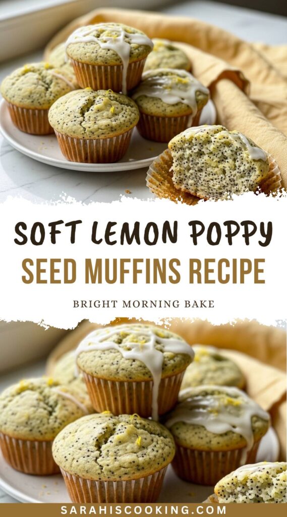 Soft Lemon Poppy Seed Muffins Recipe