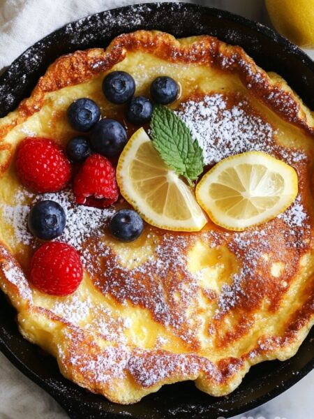 Sourdough Dutch Baby Pancake Recipe (German Pancake)
