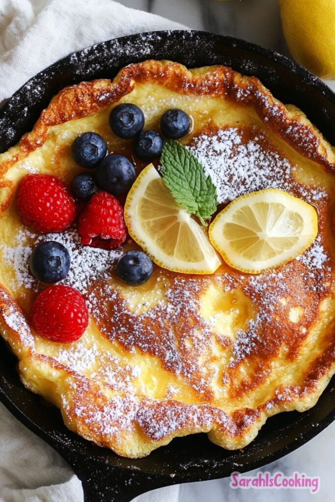 Sourdough Dutch Baby Pancake Recipe (German Pancake)