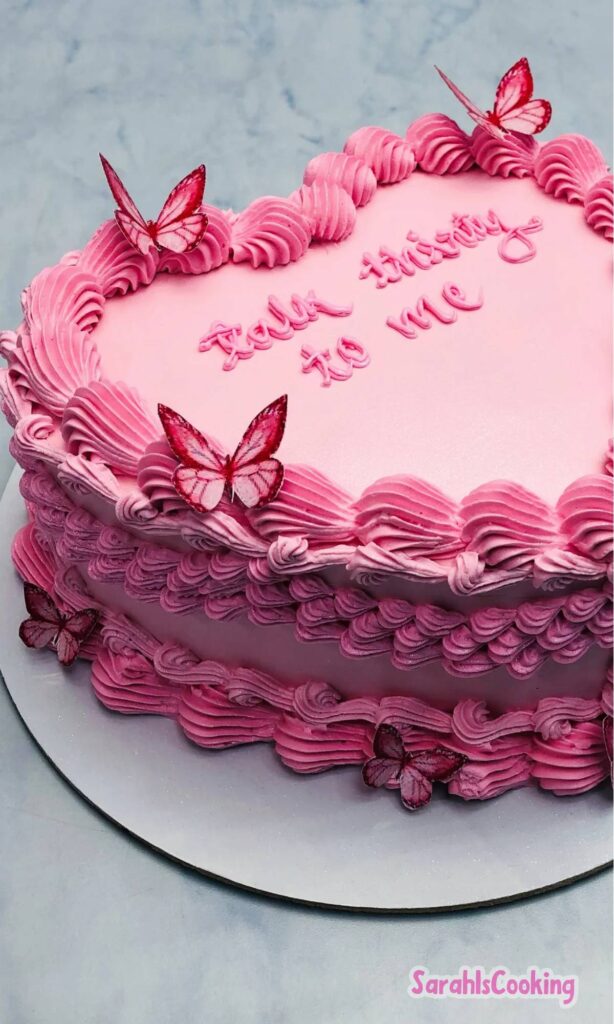 Vintage Heart Cake Recipe