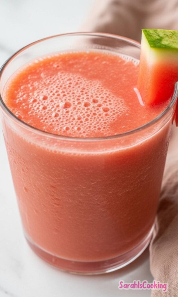 Watermelon Peach Smoothie Recipe