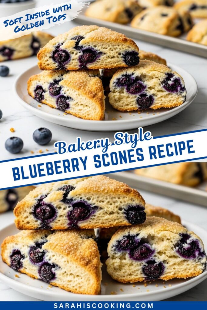 Blueberry Scones That Turn Out Tender Buttery and Bakery Style
