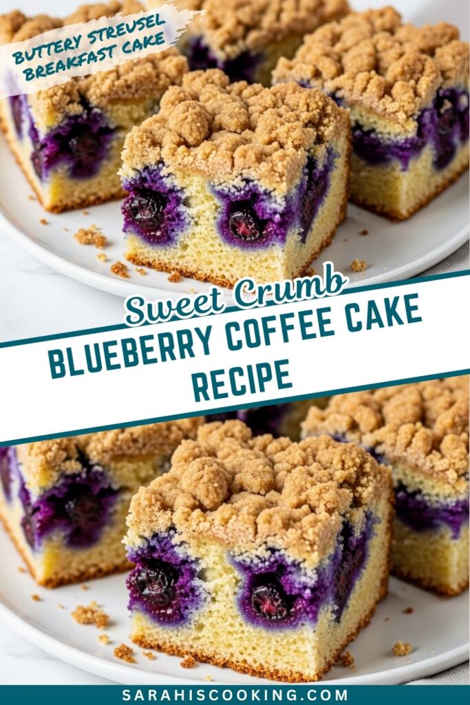 Breakfast Blueberry Coffee Cake Recipe