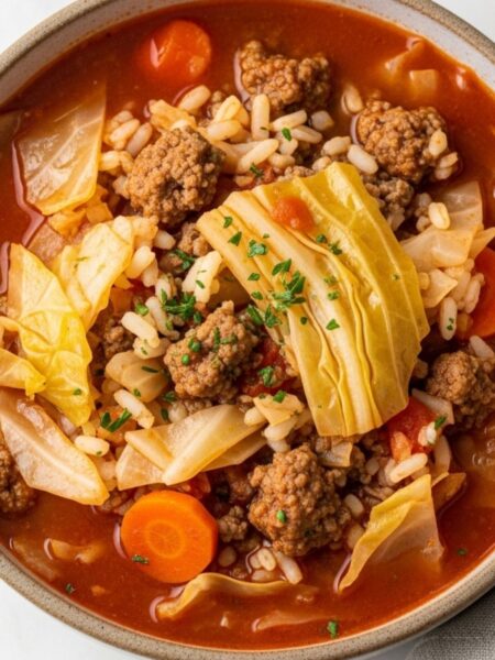 Cabbage Roll Soup Recipe