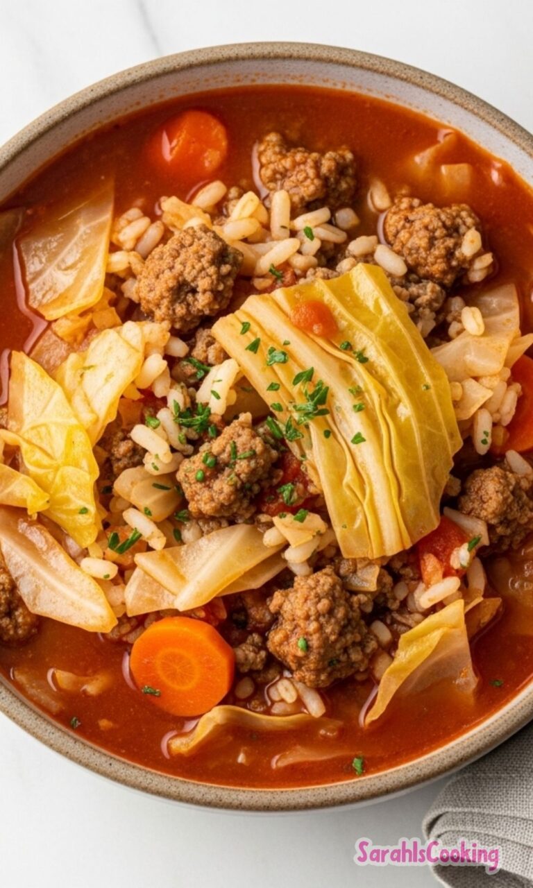 Cabbage Roll Soup Recipe