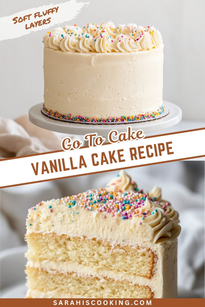 Classic Vanilla Cake Recipe