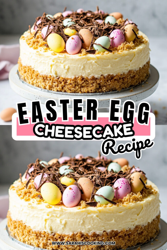 Creamy Easter Egg Cheesecake Recipe