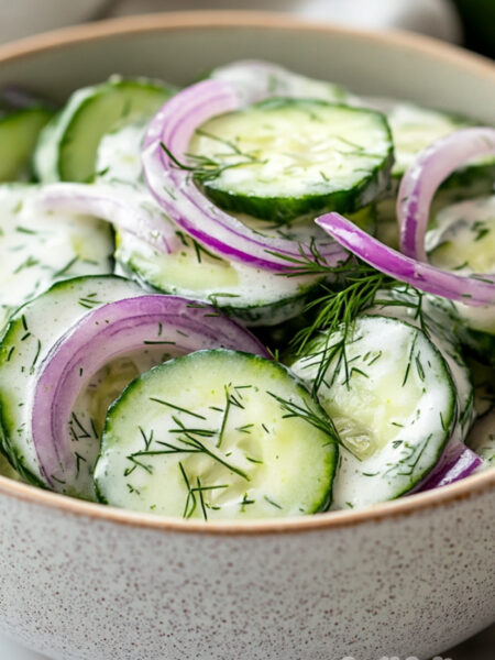 Cucumber Dill Salad Recipe