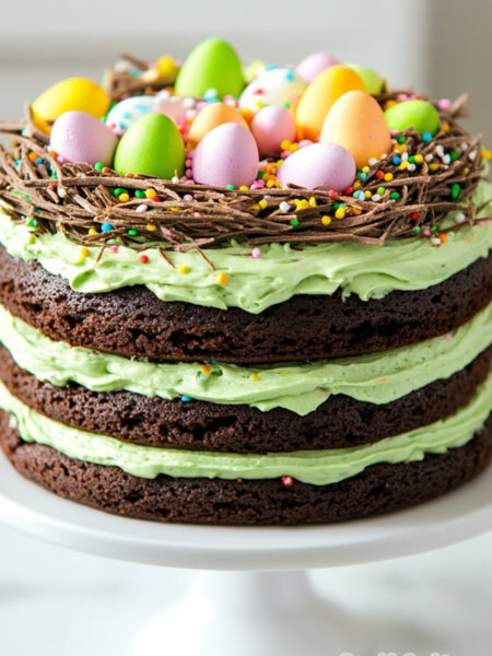 Easter Egg Nest Cake Recipe
