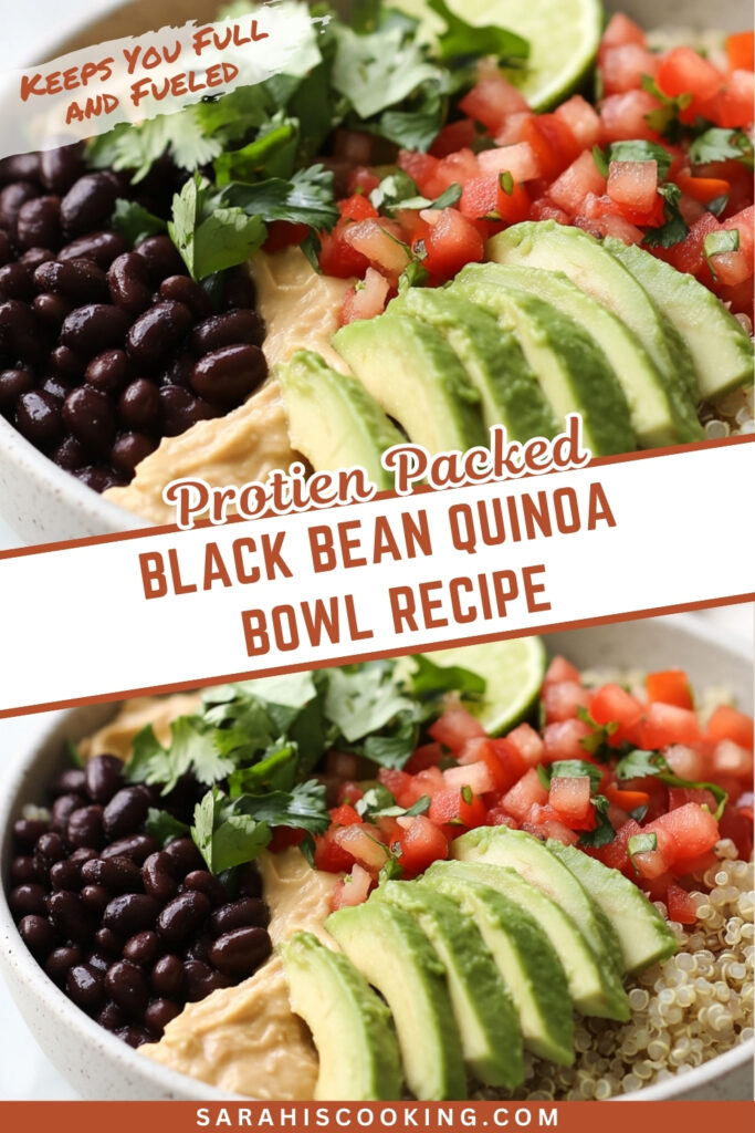 Easy Black Bean Quinoa Bowl Recipe