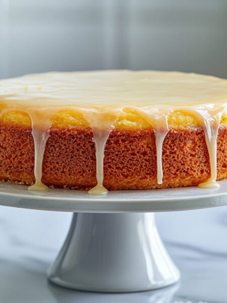 Easy Glazed Lemon Cake Recipe