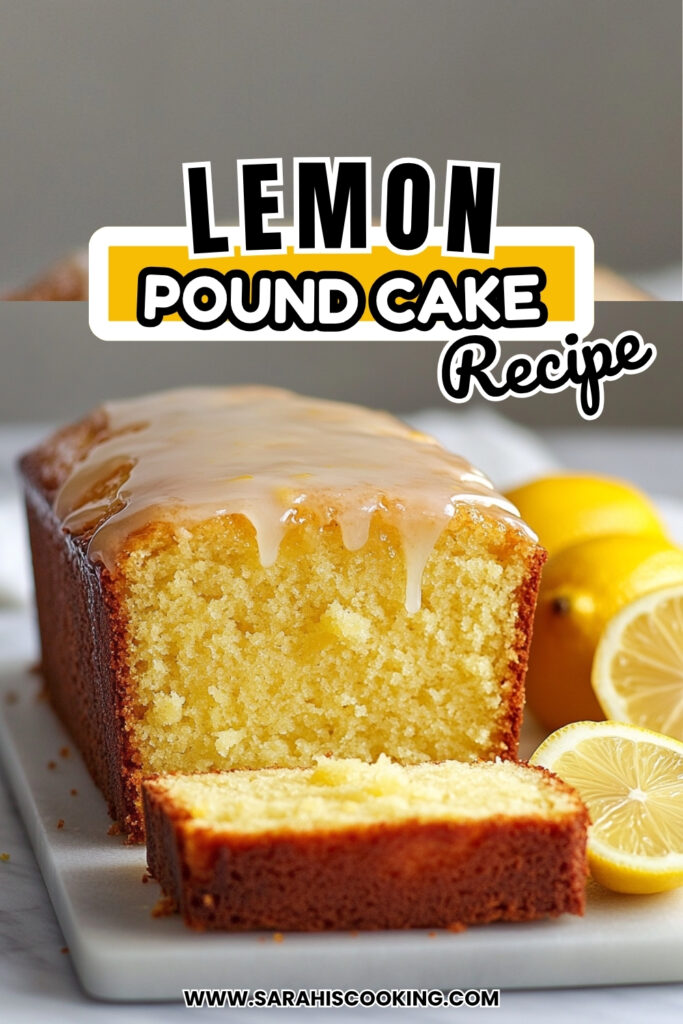 Flavorful Lemon Pound Cake Recipe