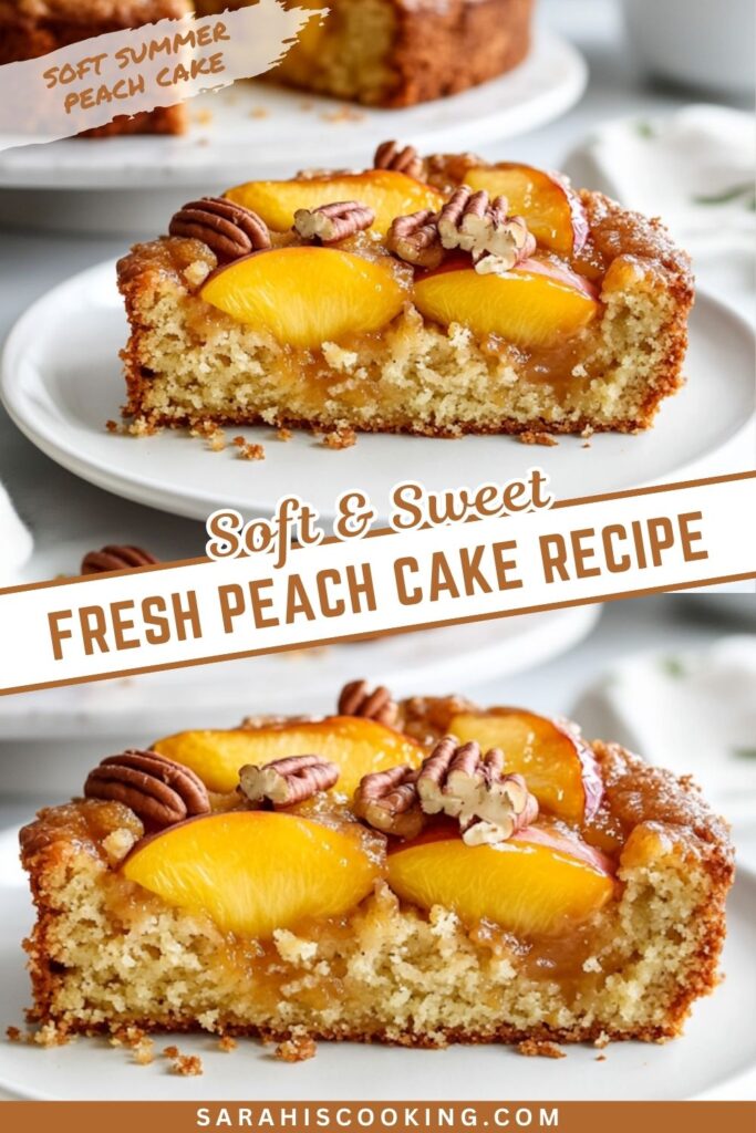 Fresh Peach Cake Recipe