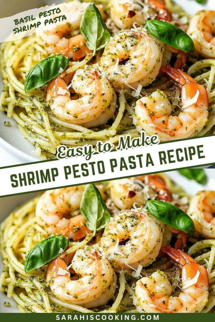 Fresh Shrimp Pesto Pasta Recipe
